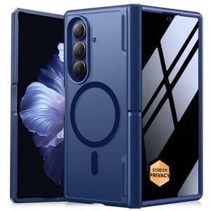 Galaxy Z Fold 7 Case Deep Blue MagSafe Screen Protector Hinge